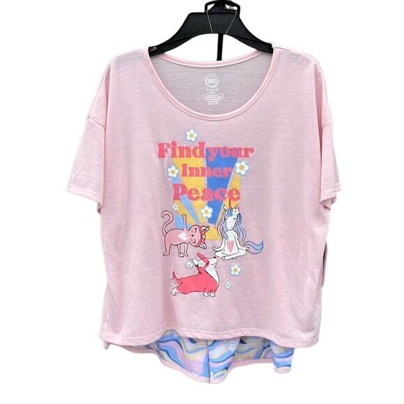 Girls Pajama Lounge Sleep Set Nightgown 3-Pack Size XL Plus - Picture 7 of 8